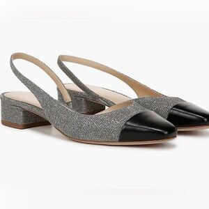 New Veronica Beard Cecile Half d'Orsay Slingback Pump size 7